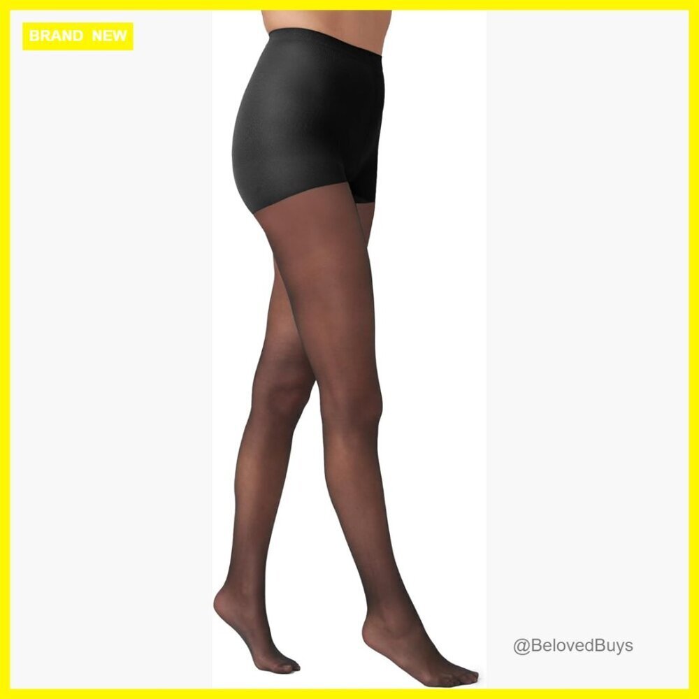 Sheer Control Top Tights Supersoft Lightweight Pantyhose